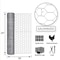 Garden Zone Garden Craft 24 in. H X 50 ft. L Galvanized Steel Poultry Netting 1 in. 162450 - alternate 5